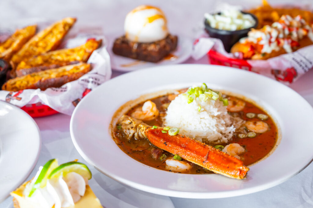 Seafood Gumbo at Smashin Crab